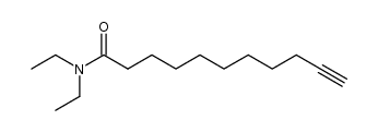 10-Undecynamide, N,N-diethyl- 结构式