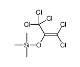 Silane, [[2,2-dichloro-1-(trichloromethyl)ethenyl]oxy]trimethyl- 结构式