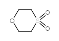 1,4-噻烷-1,1-二氧 结构式
