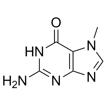 7-甲基鸟嘌呤 结构式
