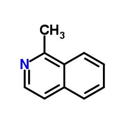 1-甲基异喹啉 结构式