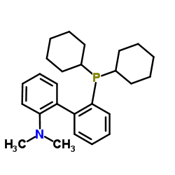 2-二环己膦基-2'-(N,N-二甲胺)-联苯 结构式