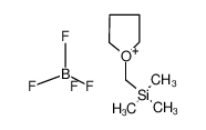 Tetramethylene((trimethylsilyl)methyl)oxonium Tetrafluoroborate 结构式