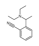 2-[1-(二乙氨基)乙基]苯甲腈 结构式