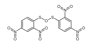 双(2,4-二硝基苯次磺酰基)氧化物 结构式