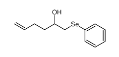 5-Hexen-2-ol, 1-(phenylseleno)- 结构式