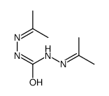 1,3-双(丙-2-亚基氨基)脲 结构式
