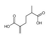 2-甲基-5-亚甲基己二酸 结构式