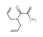 2-甲基-N,N-二丙-2-烯基丙-2-烯酰胺 结构式