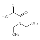 N,N-二乙基-2-氯丙酰胺 结构式