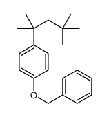 BENZYL 4-TERT-OCTYLPHENYL ETHER 结构式