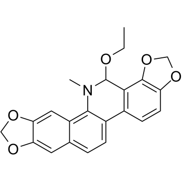 乙氧基血根碱 结构式