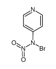 4-(N-溴-N-硝基)氨基吡啶 结构式