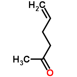 5-己烯-2-酮 结构式
