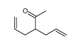 3-烯丙基己-5-烯-2-酮 结构式