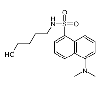 5-(二甲氨基)-N-(4-羟丁基)萘-1-磺酰胺 结构式