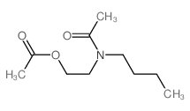 Acetamide,N-[2-(acetyloxy)ethyl]-N-butyl- 结构式