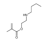 2-(丁基氨基)乙基甲基丙烯酸酯 结构式