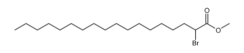 2-溴十八烷酸甲酯 结构式