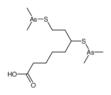 6,8-双[(二甲基胂基)硫代]辛酸 结构式