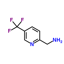 (5-(三氟甲基)吡啶-2-基)甲胺 结构式