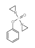 Phosphinic acid,bis(1-aziridinyl)-, phenyl ester (6CI,7CI,8CI,9CI) 结构式
