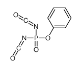 Phosphorodiisocyanatidic acid, phenyl ester 结构式