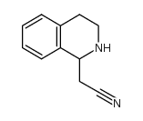 (1,2,3,4-四氢-异喹啉-1-基)乙腈 结构式