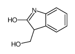 2H-Indol-2-one, 1,3-dihydro-3-(hydroxymethyl)- 结构式