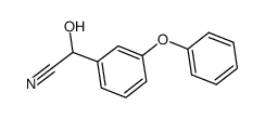 3-苯氧基苯甲醛氰醇 结构式
