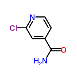 2-氯吡啶-4-甲酰胺 结构式