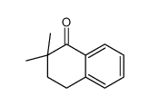 2,2-二甲基-3,4-2H-1-萘酮 结构式