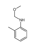N-(甲氧基甲基)-2-甲基苯胺 结构式