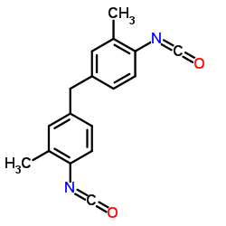 4,4'-二异氰酸基-3,3'-二甲基二苯基甲烷 结构式