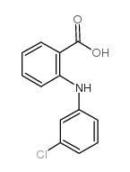 氯灭酸 结构式