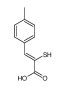 2-巯基-3-(4-甲基苯基)-(2Z)-丙烯酸 结构式