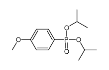 4-甲氧基苯基膦酸二异丙酯 结构式
