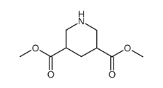 哌啶-3,5-二羧酸二甲酯 结构式