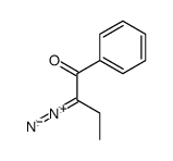 2-重氮-1-苯基-1-丁酮 结构式