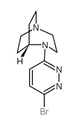 4-(6-溴哒嗪-3-基)-1,4-二氮杂双环[3.2.2]壬烷 结构式