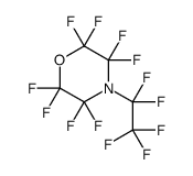 2,2,3,3,5,5,6,6-八氟-4-(五氟乙基)吗啉 结构式