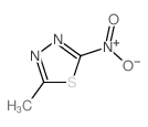 1,3,4-Thiadiazole,2-methyl-5-nitro-(8CI,9CI) 结构式
