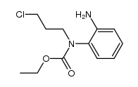 乙基(2-氨基苯基)(3-氯丙基)氨基甲酸酯 结构式