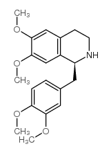 1,2,3,4-四氢罂粟碱 结构式