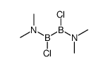 1,2-Diborane(4)diamine, 1,2-dichloro-N1,N1,N2,N2-tetramethyl- 结构式