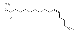 10C-十五烯酸甲酯 结构式