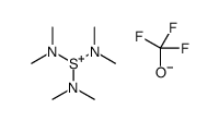 tris(dimethylamino)sulfonium trifluoromethoxide 结构式