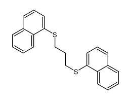 1,1'-[1,3-丙二基双(硫代)]二萘 结构式