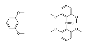 三(2,6-二甲氧基苯基)氧化膦 结构式