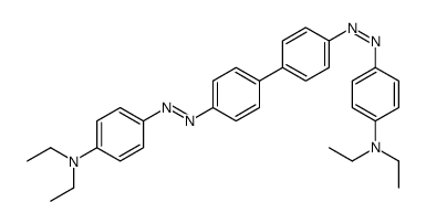 Benzenamine, 4,4'-[[1,1'-biphenyl]-4,4'-diylbis(azo)]bis[N,N-diethyl- (9CI) 结构式